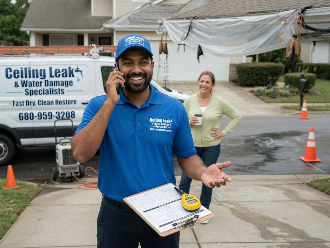 Ceiling Leak Cleanup Waterloo, NY FAQs